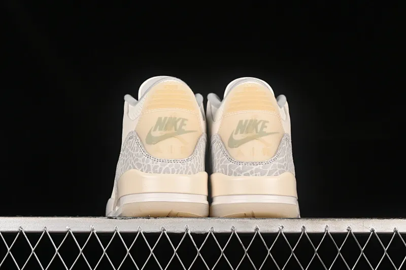 All categories Air Jordan Jordan series basketball shoes Air Jordan 3 OG version Air Jordan 3 "Craft Ivory" AJ3 Joe 3 ivory white full first layer FJ9479-100